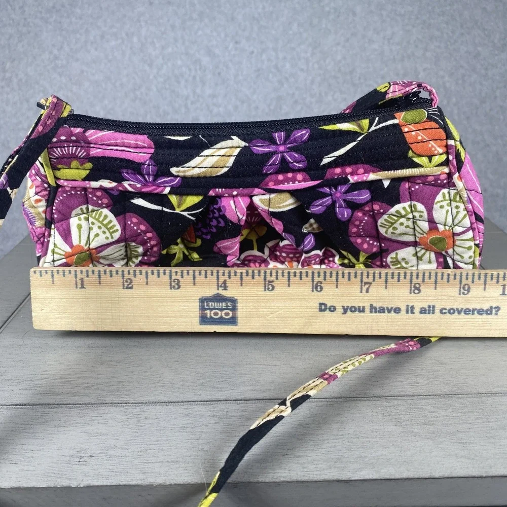 Vera Bradley Crossbody Bag Womens Small MultFicolor Floral Quilted Cotton